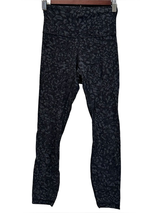 lululemon athletica Pants - Lululemon Align Pant II 25" Formation Camo Deep Coal Multi Leggings Size 2